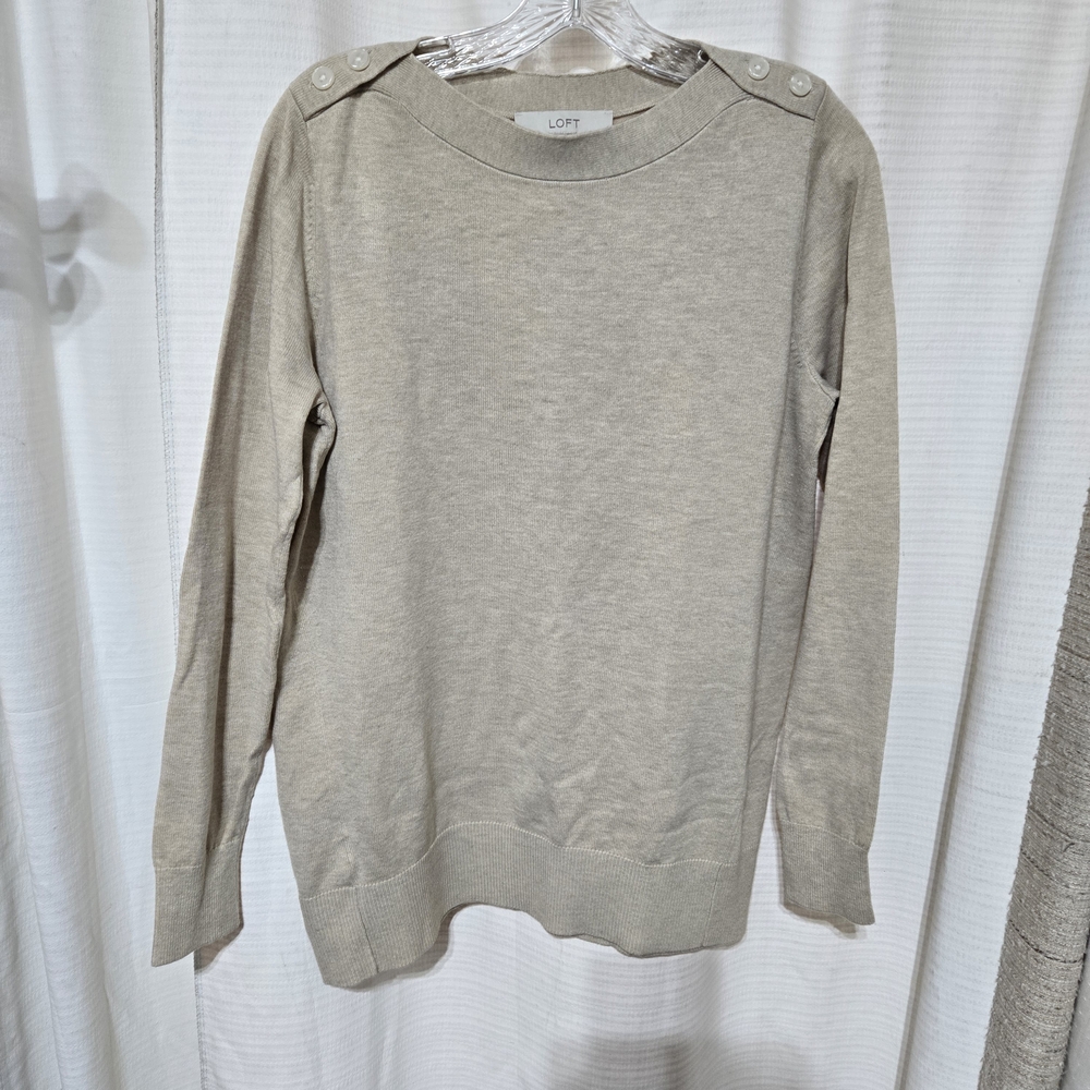 LOFT Women's Beige Sweater